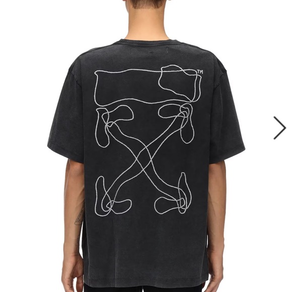 Off-White Other - Off White black tee XL